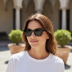 Coach Black Hard Shell Eyewear Case